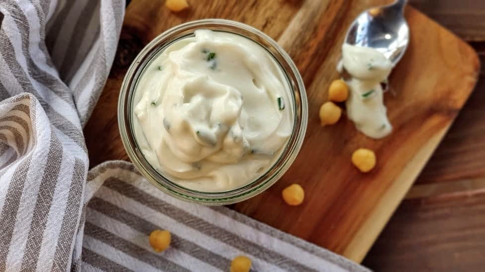 Vegan Aquafaba Mayo The Foodspiration Sides Spreads Dips