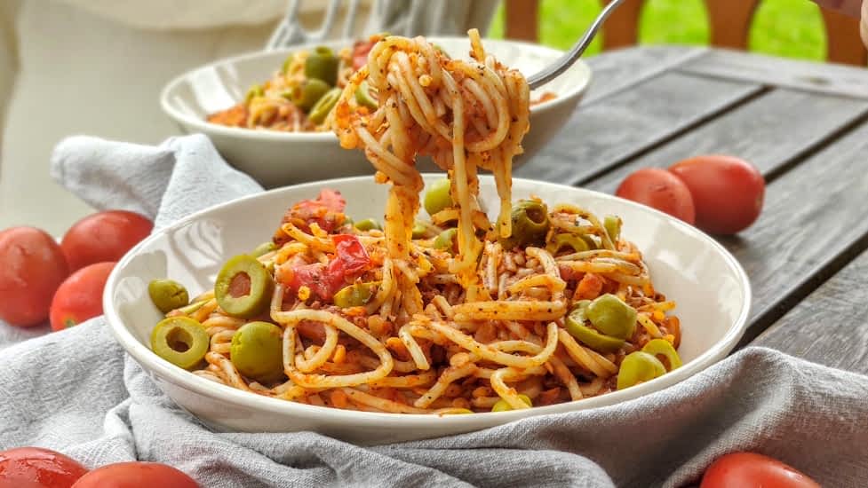 Red Lentil Pasta Sauce » The FoodSpiration » MEALS